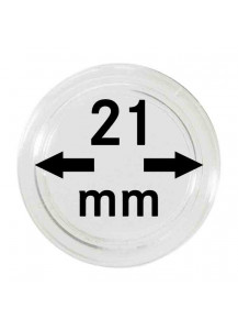 MÜNZKAPSELN  INNEN-Ø   21 mm    10er Packung