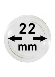 MÜNZKAPSELN  INNEN-Ø   22 mm    10er Packung