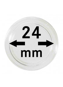 MÜNZKAPSELN  INNEN-Ø   24 mm    10er Packung