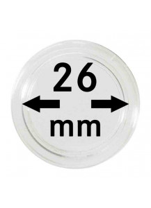 MÜNZKAPSELN  INNEN-Ø   26 mm    10er Packung