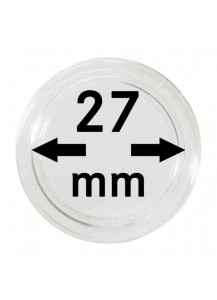 MÜNZKAPSELN  INNEN-Ø   27 mm    10er Packung