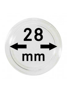 MÜNZKAPSELN  INNEN-Ø   28 mm    10er Packung