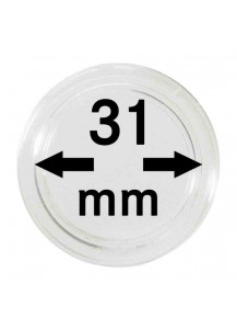 MÜNZKAPSELN  INNEN-Ø   31 mm    10er Packung