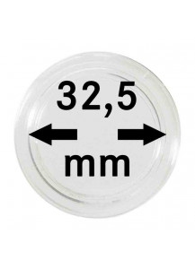 MÜNZKAPSELN  INNEN-Ø   32,5 mm    10er Packung