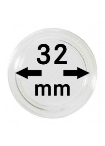 MÜNZKAPSELN  INNEN-Ø   32 mm    10er Packung