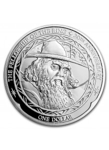 Neuseeland 2021 GANDALF - Herr der Ringe Silber 1 oz