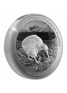 Neuseeland 2024  Roroa Kiwi  Silber 1 oz PP FARBE