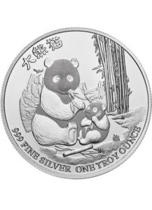 Niue 2017 Panda 1 oz Silber