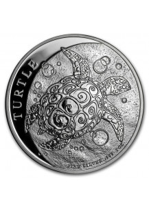 Niue 2018 Schildkröte - Turtle 1 oz Silber