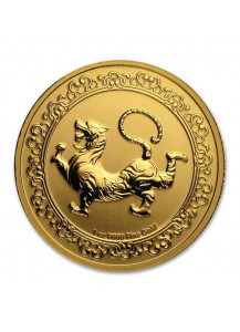 Niue 2019  Celestial Animals  WHITE TIGER 1 oz Gold 