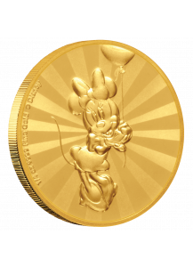 NIUE 2019  MINNEY MOUSE - Serie Mickey Mouse & Friends Gold 1/4  oz  Auflage 100 Stück