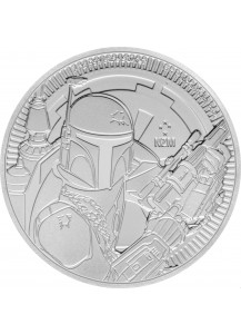 Niue 2020  BOBA FETT  - Star wars  Silber 1 oz