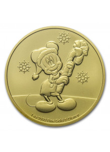 Niue 2020  Mickey Christmas Gold 1 oz