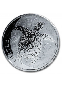 Niue 2020 Schildkröte - Hawksbill Turtle 1 oz Silber