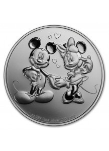 Niue 2020 Mickey & Minnie Mouse Silber 1 oz
