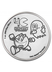 Niue 2020  40 Jahre PAC MAN Silber 1 oz