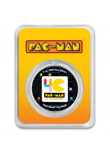 Niue 2020  40 Jahre PAC MAN Silber 1 oz  FARBE