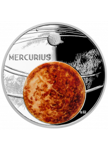 Niue 2020  Der Merkur - Serie Sonnensystem Silber 1 oz 