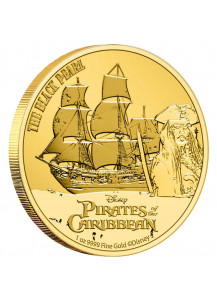 Niue 2021 The Black Pearl - Fluch der Karibik Gold 1 oz