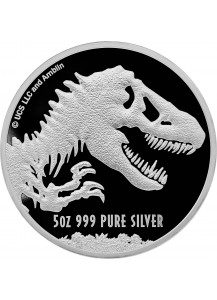 Niue 2021  JURASSIC PARK  World Movie  Silber 5 oz   