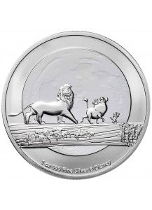 Niue 2021  Disney HAKUNA MATATA -  König der Löwen Silber 1 oz