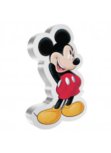 Niue 2021  Mickey Mouse - Mickey & Friends Shapes  Silber 1 oz   