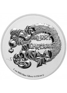 Niue 2021  Mickey Christmas Silber 1 oz