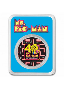 Niue 2021  40 Jahre  Ms.PAC MAN   FARBE  Silber 1 oz