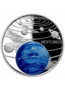 Niue 2021 Neptun - Serie Sonnensystem Silber 1 oz 