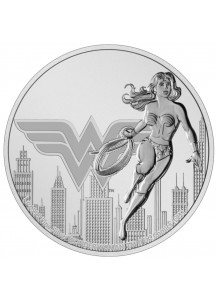 Niue 2021  WONDER WOMAN DC Comic - Silber 1 oz