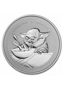 Niue 2022 BABY YODA - GROGU - Mandalorian Star Wars Silber 1 oz 