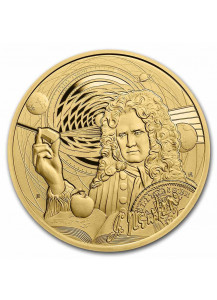 Niue 2022    Icons of Inspiration - Isaac Newton  Gold 1 oz   PP polierte Platte