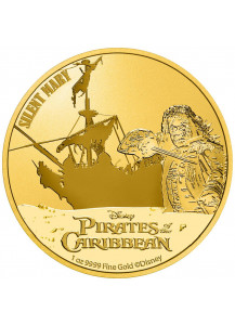 Niue 2022 Silent Mary - Fluch der Karibik Gold 1 oz