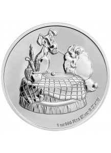 Niue 2022  SUSI UND STROLCH   Silber 1 oz