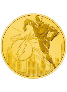 Niue 2022  THE FLASH  DC Comic Serie   Gold 1 oz  4. Ausgabe