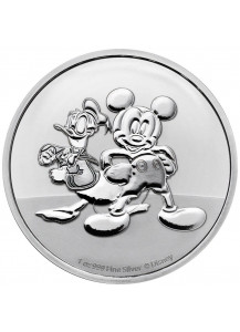 Niue 2023  Mickey & Donald Silber 1 oz