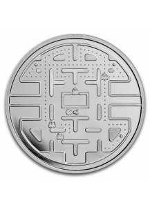 Niue 2023 PAC MAN Circular Maze Silber 2 oz