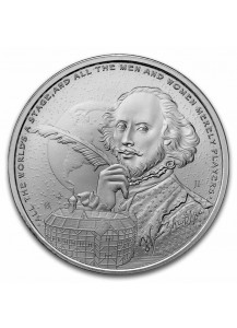 Niue 2024 Icons of Inspiration WILLIAMS SHAKESPEARE Silber 1 oz