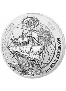 Ruanda 2019 VICTORIA  Nautical Ounce Serie 1 oz Silber