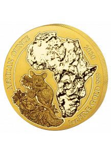 Ruanda 2020  Bushbaby 1 oz  Gold