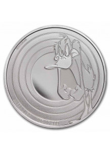 Samoa 2022 DAFFY DUCK  Looney Tunes Silber 1 oz