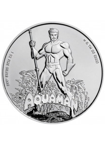 Samoa 2023 Aquaman  DC Comics Silber 1 oz