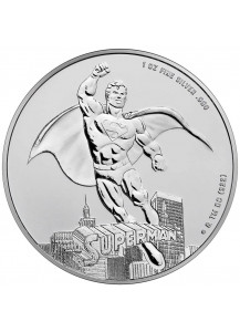 Samoa 2023  SUPERMAN DC Comics Silber 1 oz