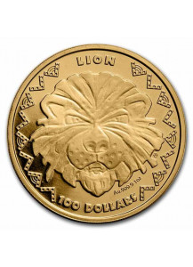 Sierra Leone 2022  Big Five - Löwe Gold 1 oz