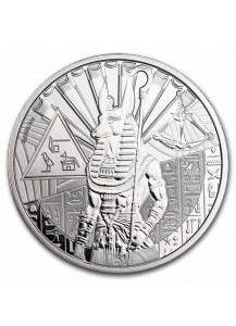Sierra Leone 2023  ANUBIS - Ägyptische Götter Silber 1 oz