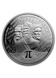 Solomon Inseln 2020  Kreiszahl Pi Silber 1 oz