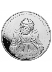 Solomon Inseln 2021  Kreiszahl Pi Silber 1 oz