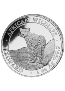 Somalia 2018  Leopard 1 oz Silber