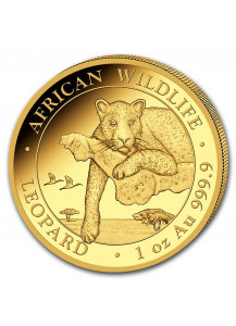 Somalia 2020  Leopard  Gold 1 oz