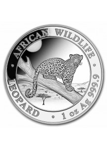 Somalia 2021  Leopard 1 oz Silber